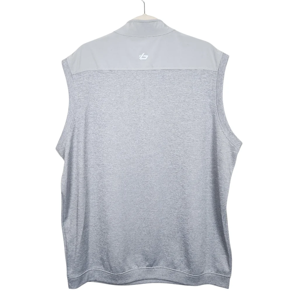 Bollé Golf Thermal 1/4 Zip Heathered Grey NWT Athleisure Sport Mens Size XXL